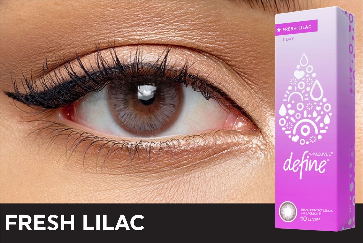 Acuvue Define Fresh Lilac 10 pcs.