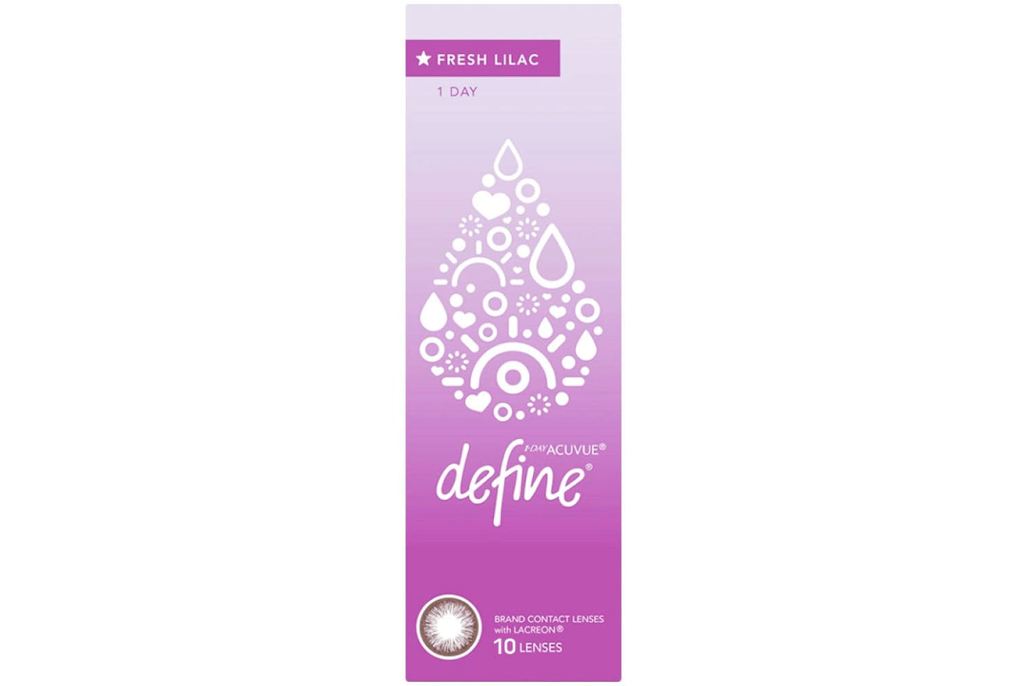 Acuvue Define Fresh Lilac 10 pcs.