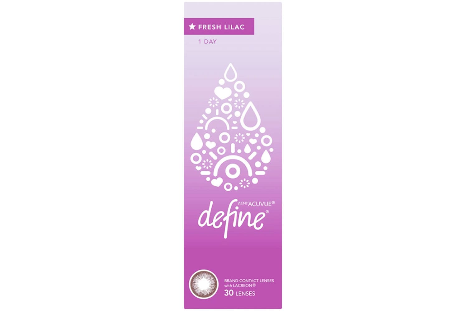 Acuvue Define Fresh Lilac 30 pcs. Box