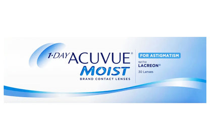 Acuvue Moist 1-Day 30 Contact Lenses For Astigmatism