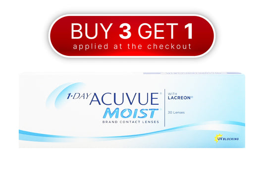 Acuvue Moist 1-Day Contact Lenses