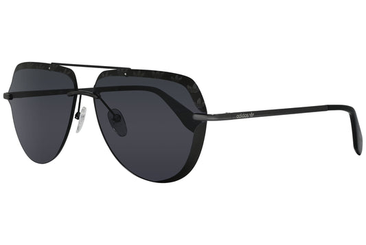 Adidas Aviator Black Sunglasses Model: OR0018-08A Side View