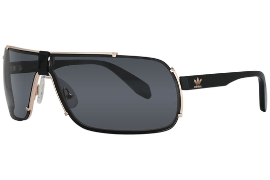 Adidas Rectangle Black Sunglasses Model: OR0030-28A Side View