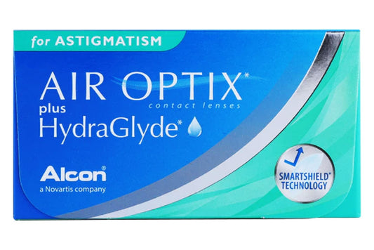 AIR OPTIX plus HydraGlyde for Astigmatism 