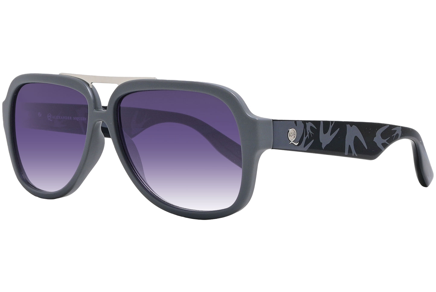 Alexander McQueen sunglasses side view