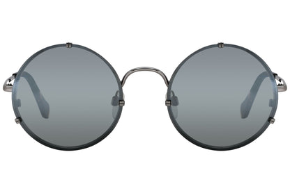 Balenciaga Round Gray Sunglasses Model: BA86-14C Front View