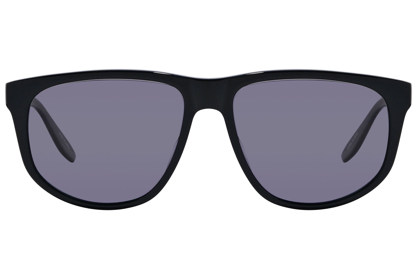 Barton Perreira Black Color Rectangle Sunglasses Viewed From Front Angle.