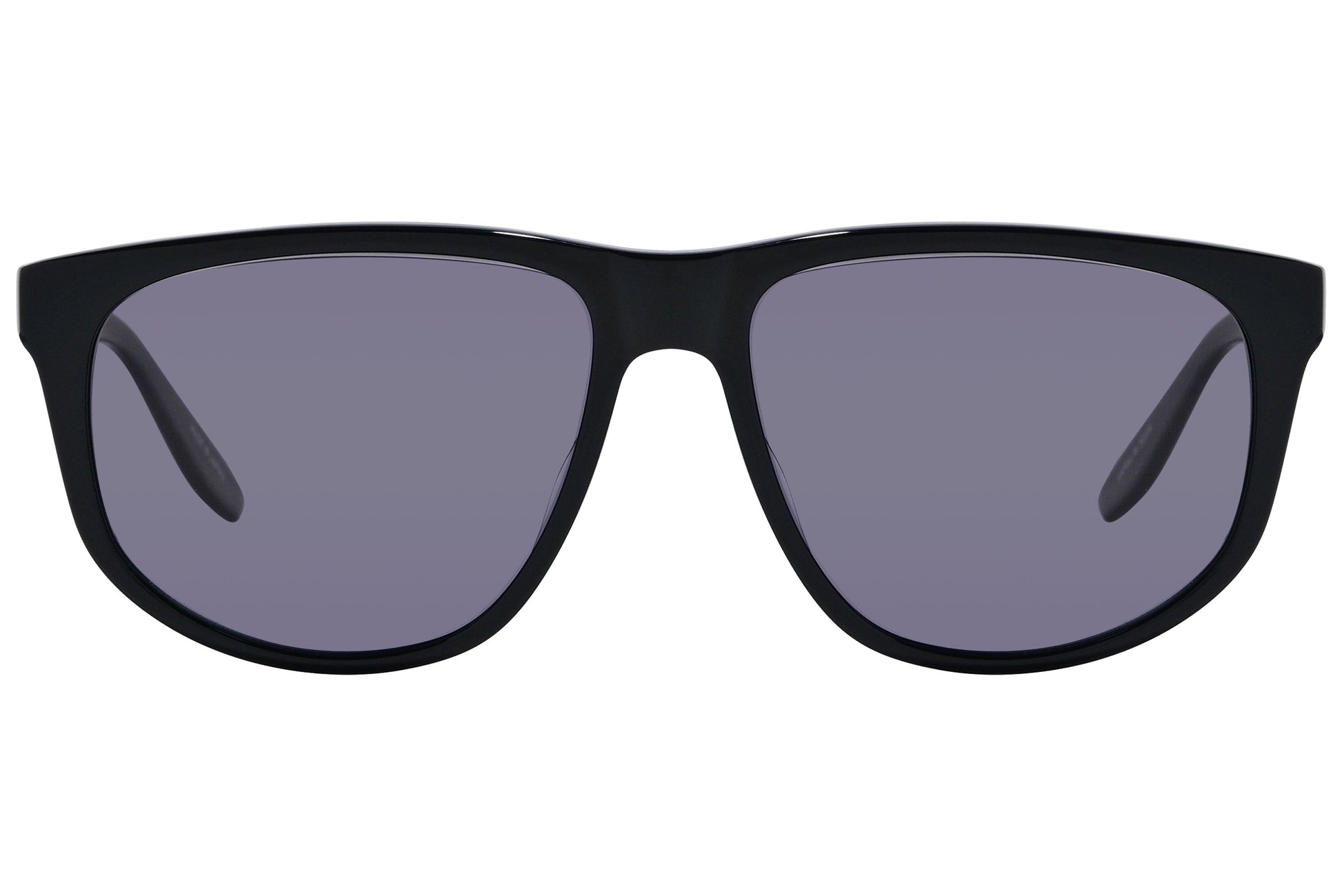 Barton Perreira Black Color Rectangle Sunglasses Viewed From Front Angle.