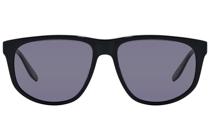 Barton Perreira Black Color Rectangle Sunglasses Viewed From Front Angle.