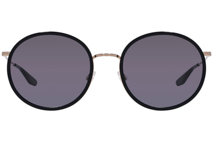 Barton Perreira Purple Color Round Sunglasses Viewed From Front Angle.