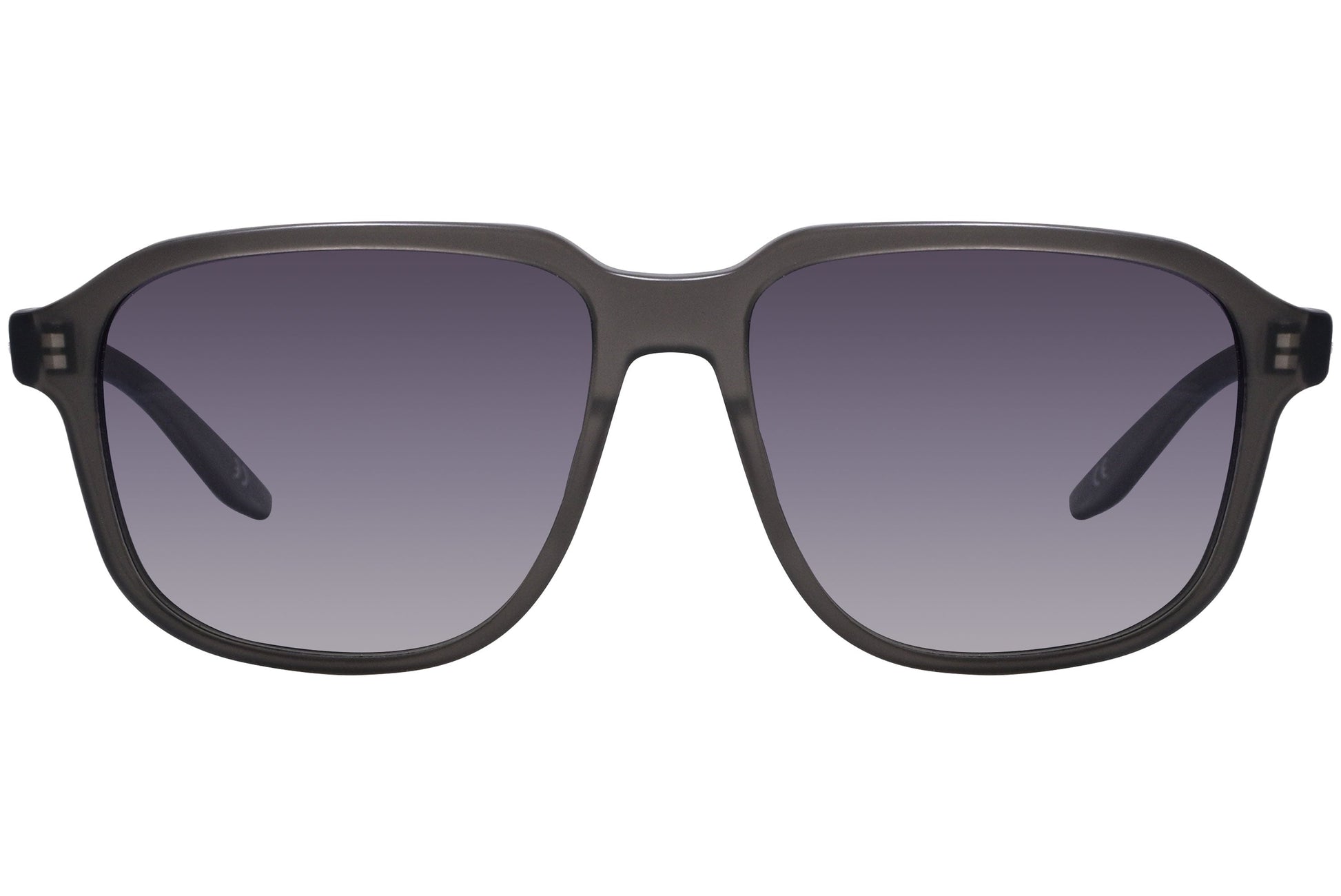 Barton Perreira Black Color Rectangle Sunglasses Viewed From Front Angle.