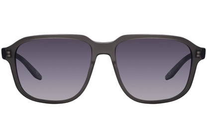 Barton Perreira Black Color Rectangle Sunglasses Viewed From Front Angle.