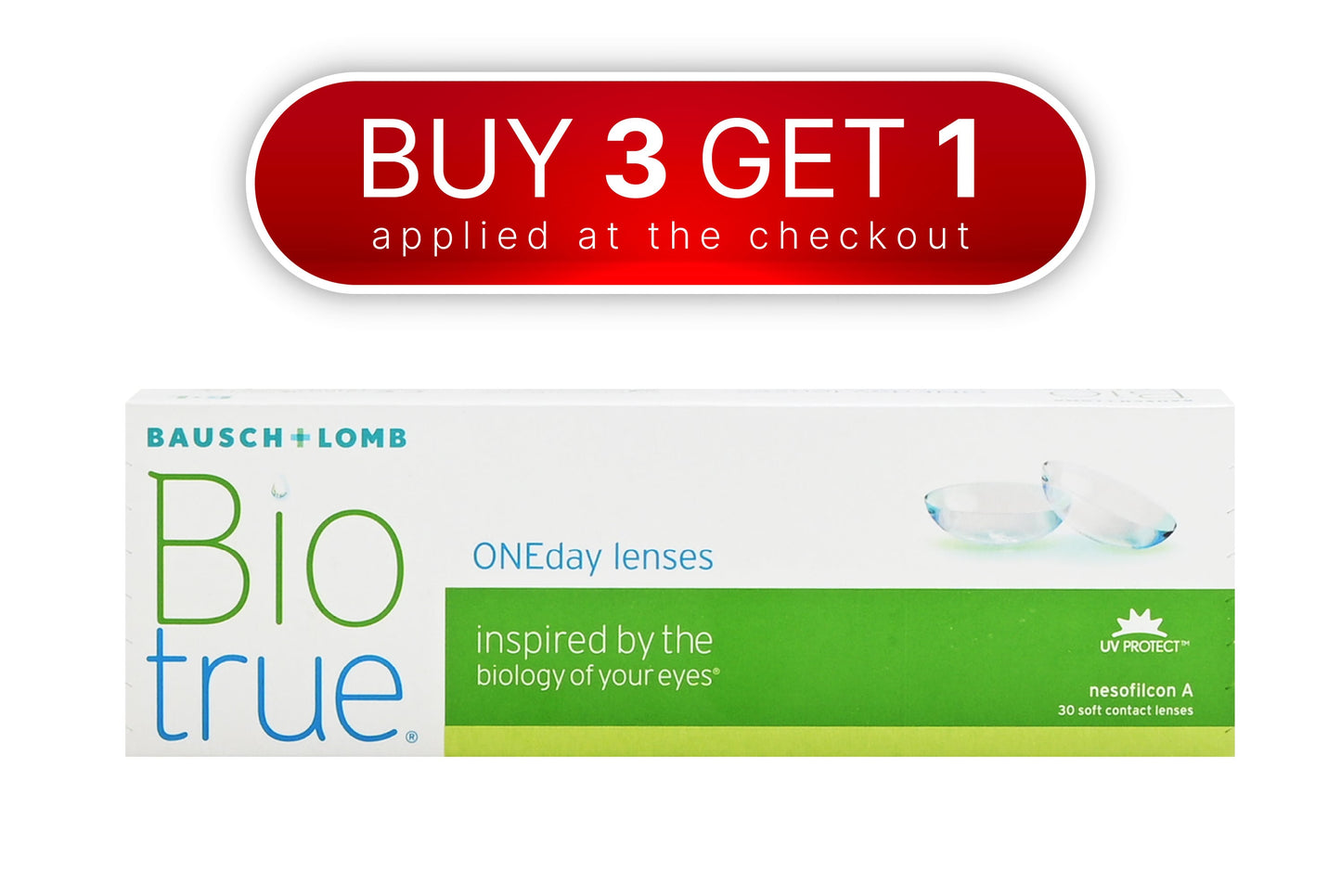 Bausch Lomb Biotrue One Day Contact Lenses