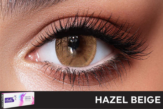 Bella Daily Hazel Beige Contact Lenses