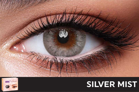 Bella Diamond Silver Mist Contact Lenses