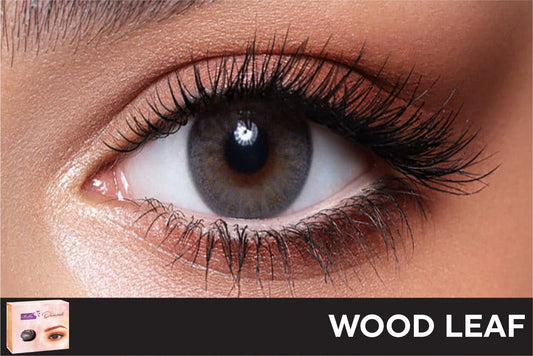 Bella Diamond Wood Leaf Contact Lenses