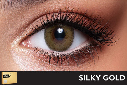 Bella Elite Silky Gold Contact Lenses