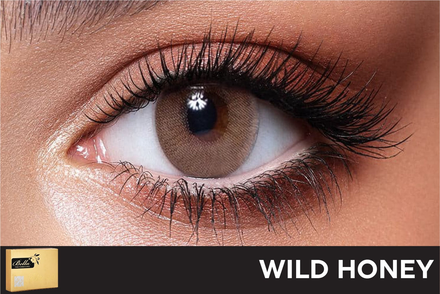 Bella Elite Wild Honey Contact Lenses