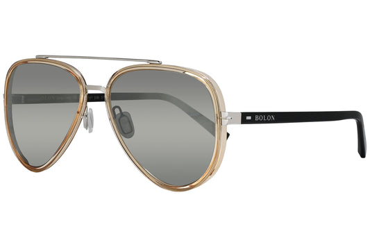 Bolon Aviator Gold Sunglasses Model: BL6033-B20 Side View