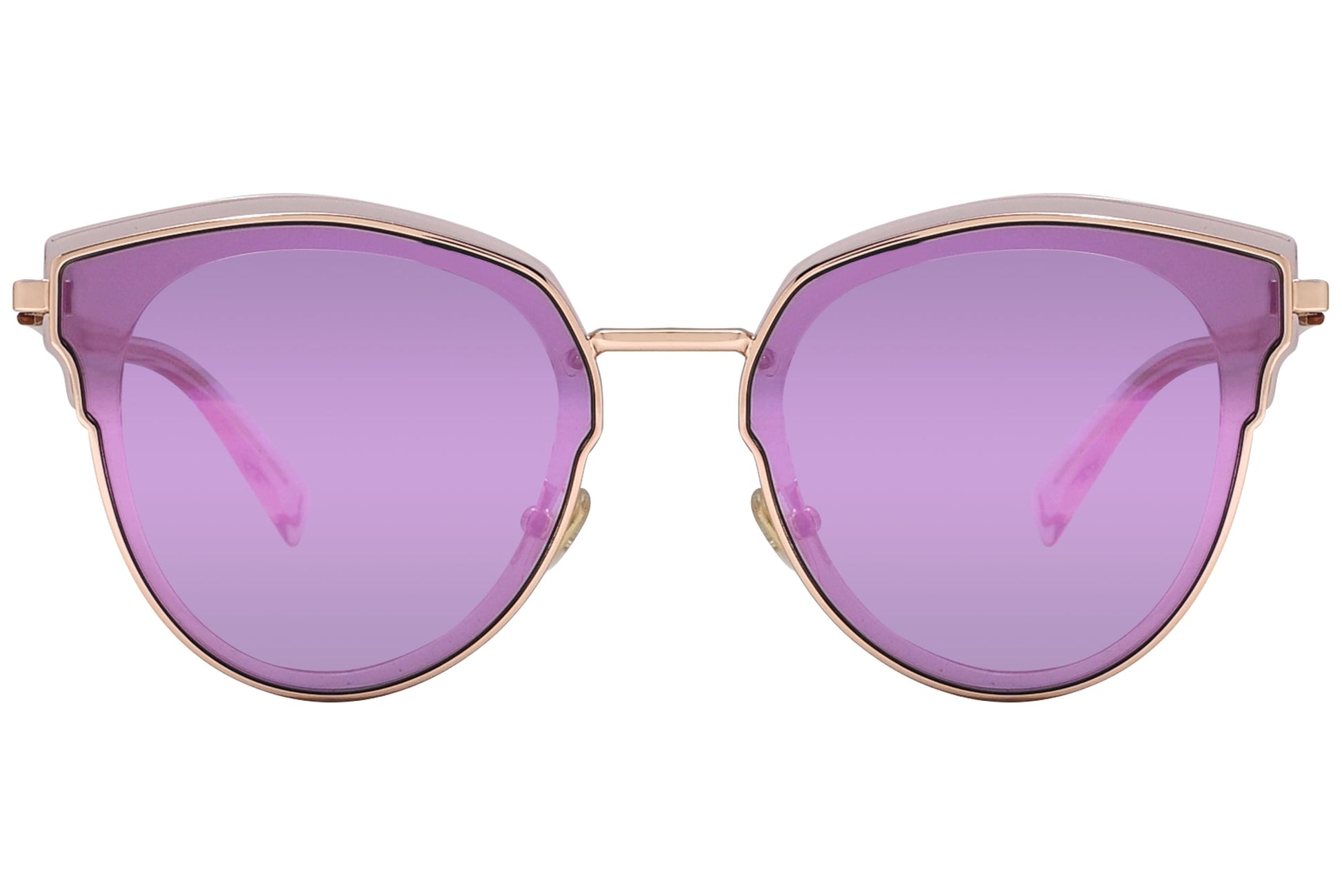 Bolon Oval Pink Sunglasses Model: BL6057-B30 Front View