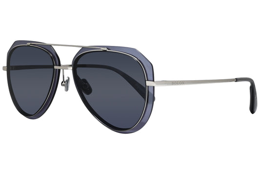 Bolon Aviator Gray Sunglasses Model: BL7006-C10 Side View