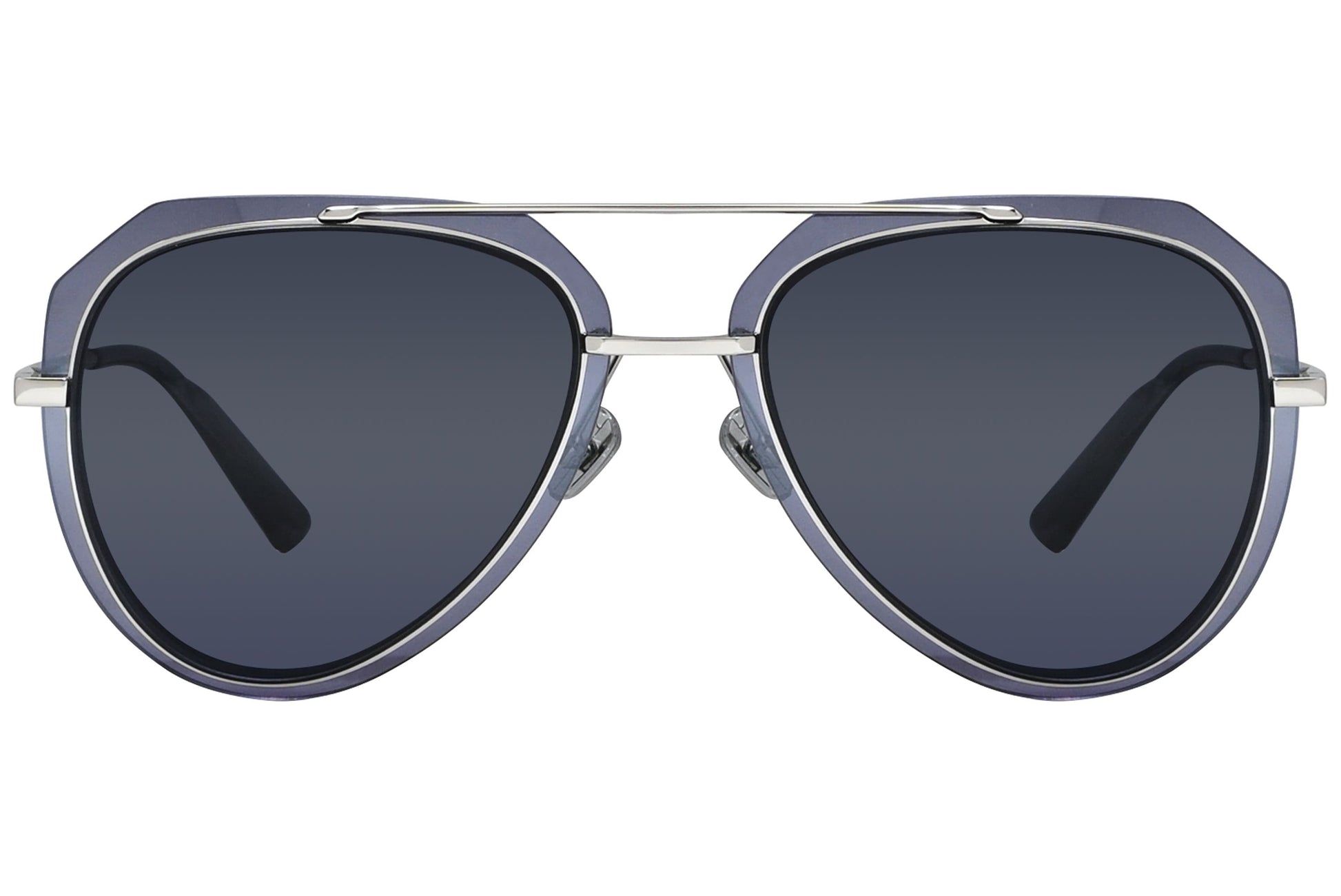 Bolon Aviator Gray Sunglasses Model: BL7006-C10 Front View