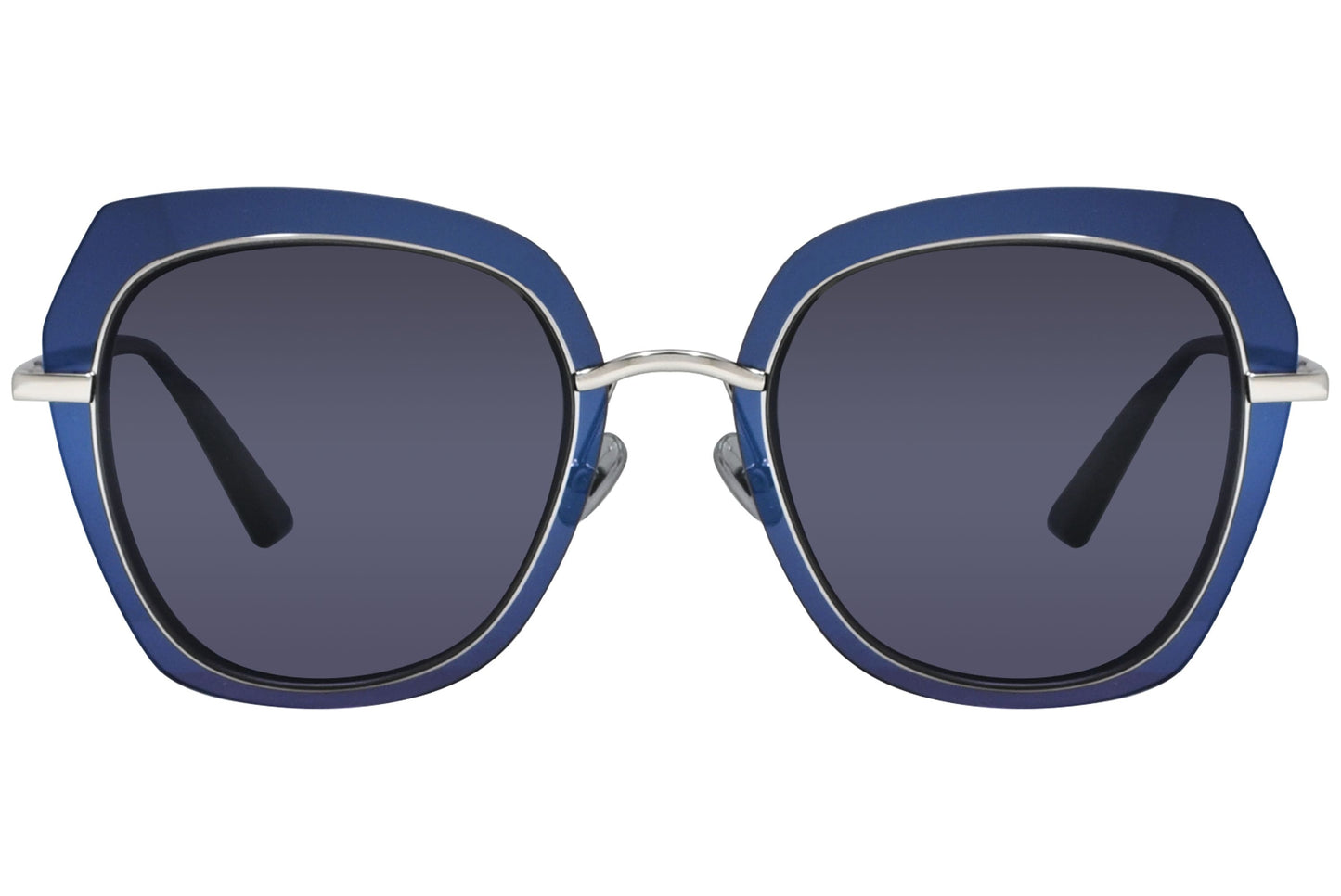 Bolon Butterfly Blue Sunglasses Model: BL7007-C70 Front View