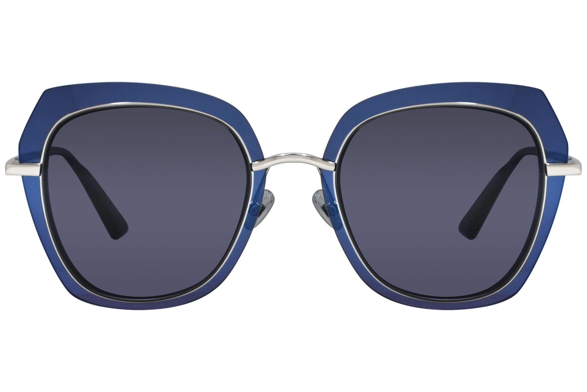 Bolon Butterfly Blue Sunglasses Model: BL7007-C70 Front View