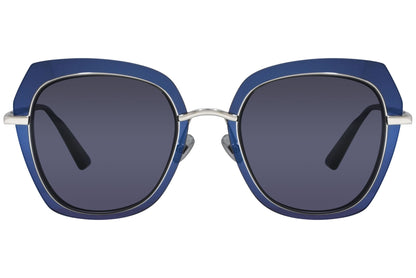 Bolon Butterfly Blue Sunglasses Model: BL7007-C70 Front View