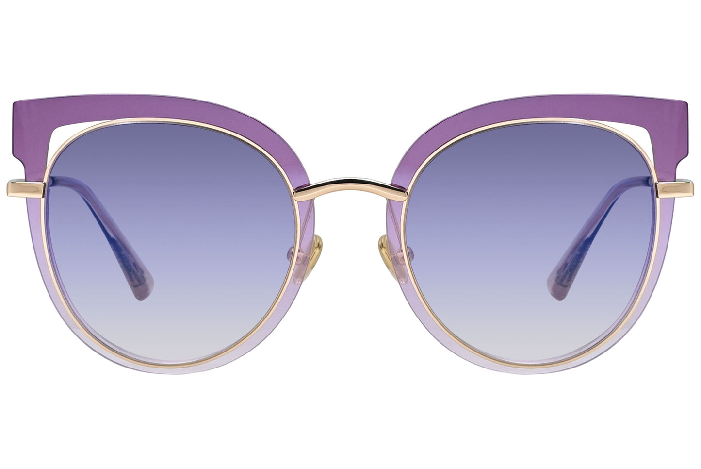 Bolon Cat-eye Pink Sunglasses Model: BL7013-B50 Front View