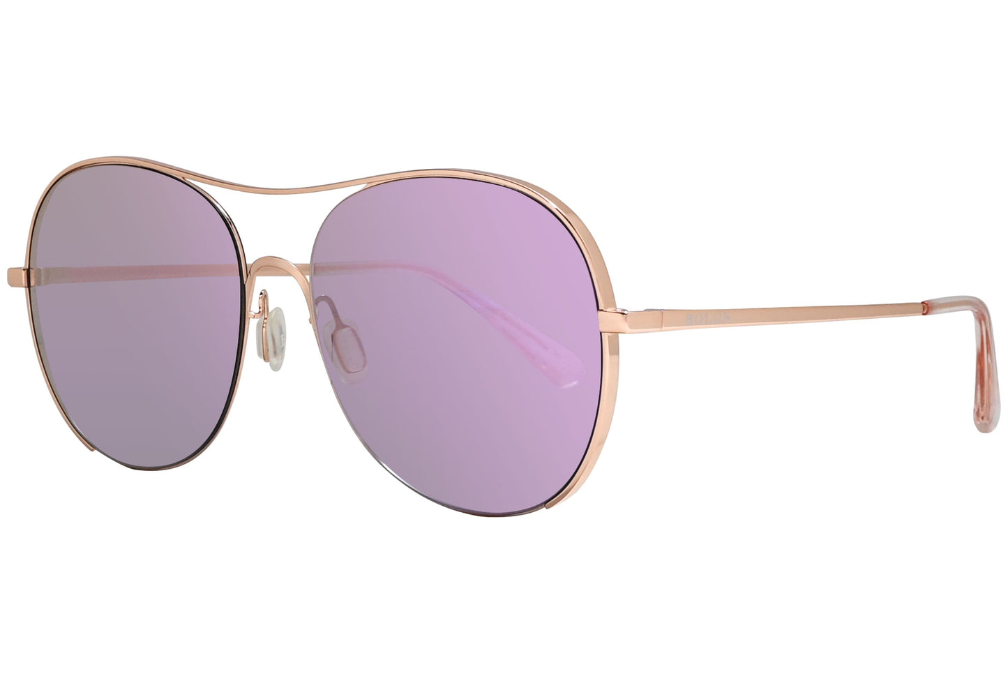 Bolon Aviator Pink Sunglasses Model: BL7020-B60 Side View