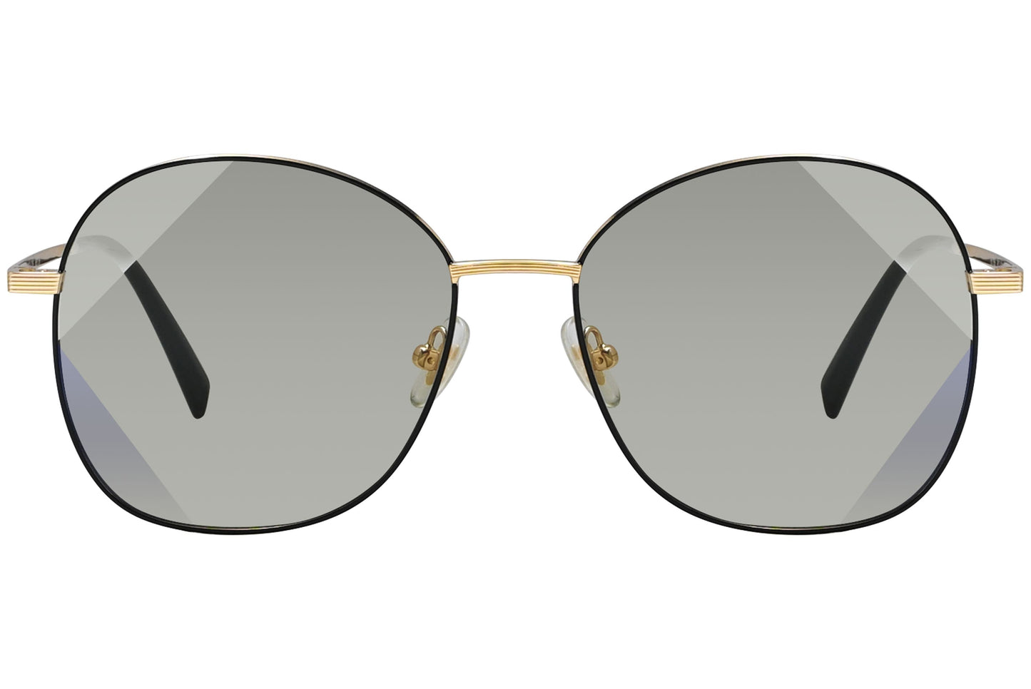 Bolon Round Gold Sunglasses Model: BL7056-B12 Front View