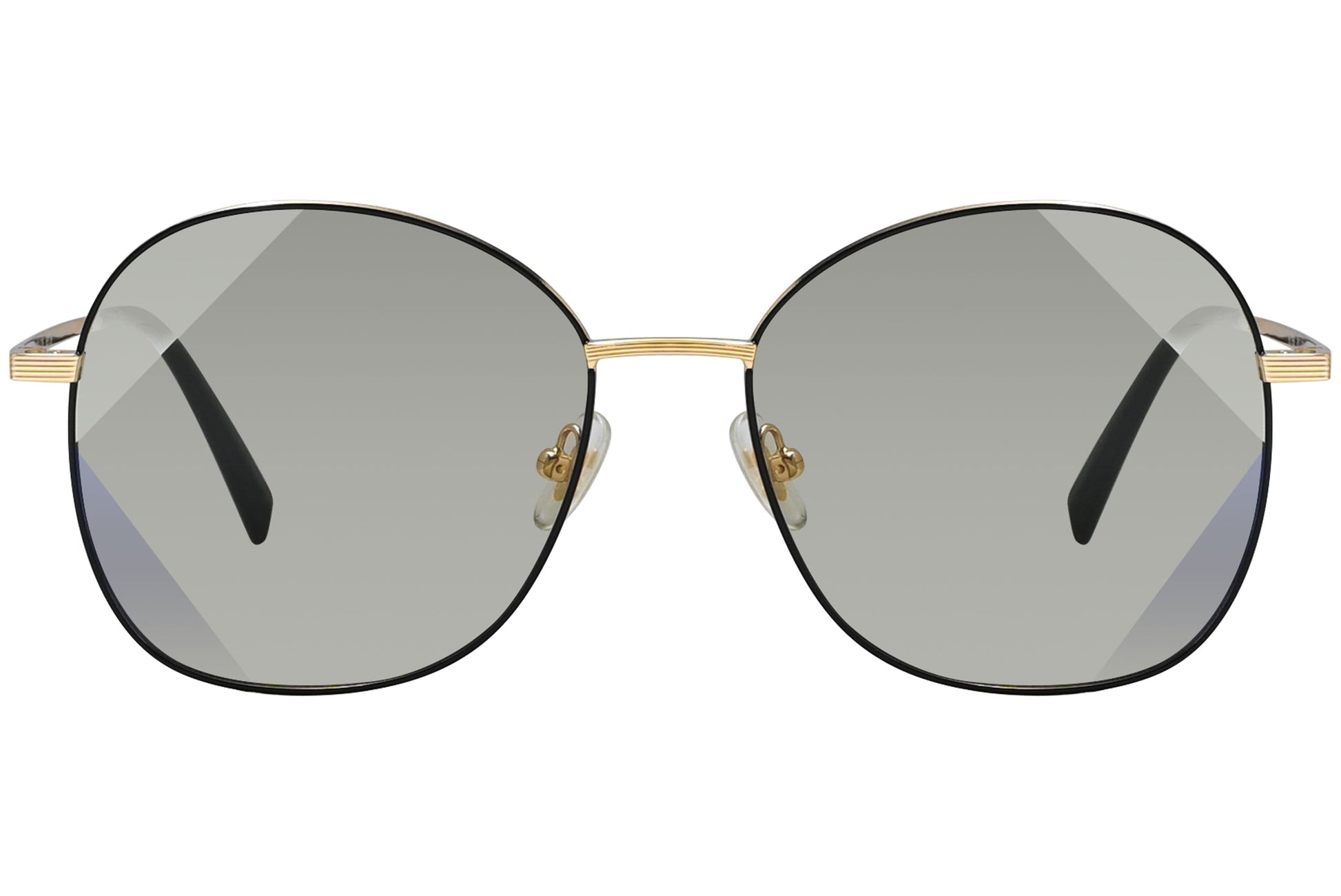 Bolon Round Gold Sunglasses Model: BL7056-B12 Front View