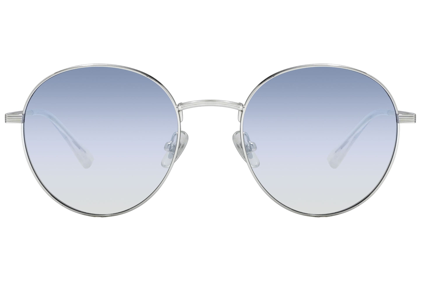 Bolon Round Silver Sunglasses Model: BL7089-B91 Front View