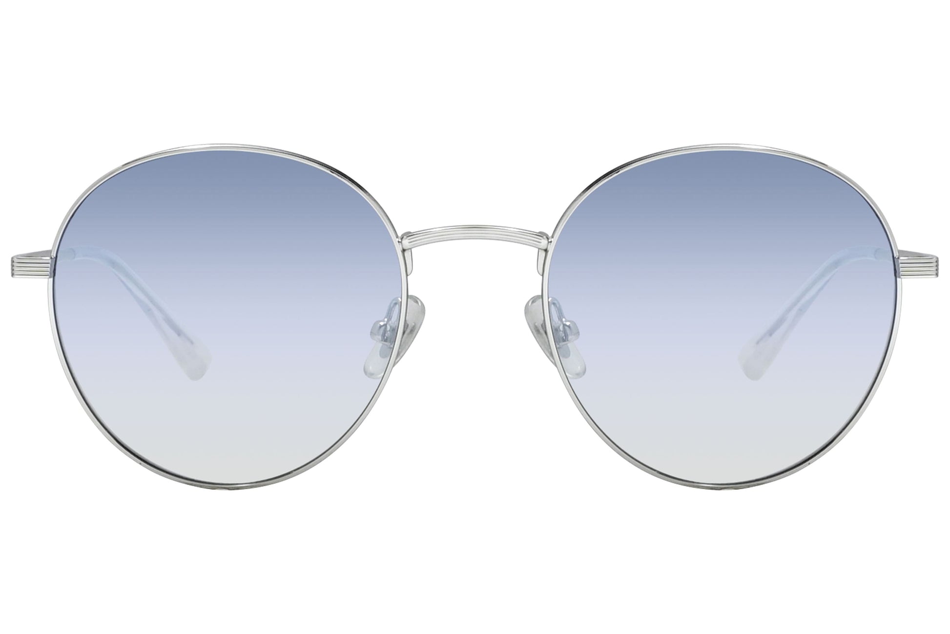 Bolon Round Silver Sunglasses Model: BL7089-B91 Front View