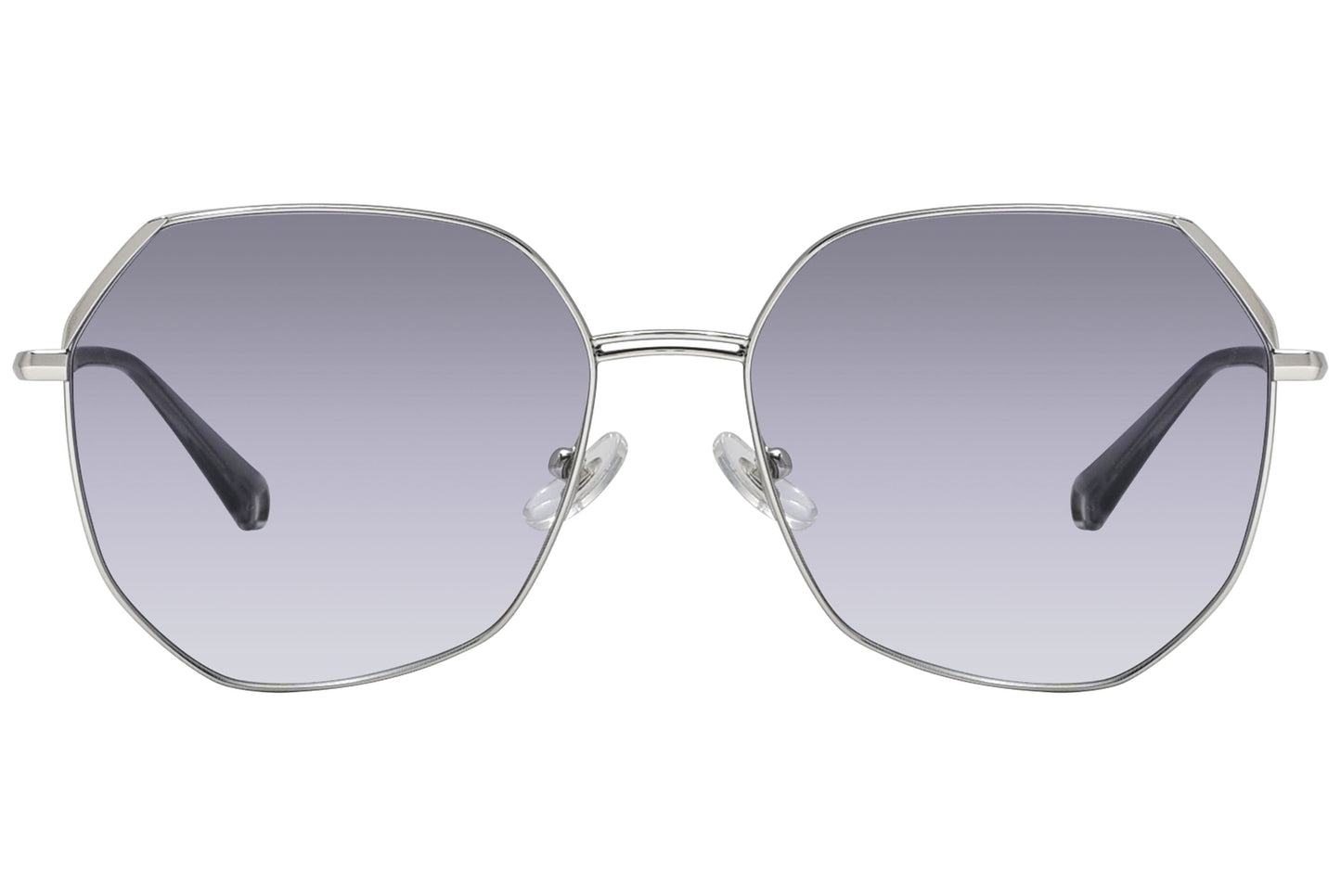 Bolon Geometric Silver Sunglasses Model: BL7100-A91 Front View