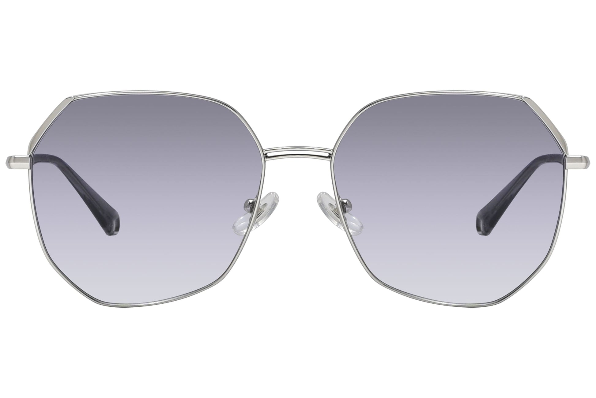 Bolon Geometric Silver Sunglasses Model: BL7100-A91 Front View