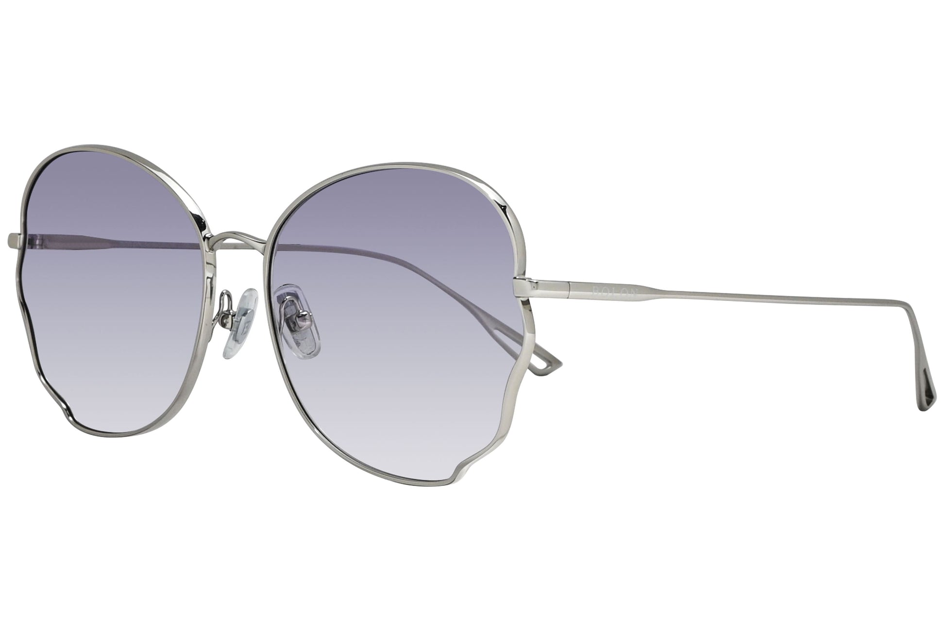 Bolon Butterfly Silver Sunglasses Model: BL7105-A90 Side View