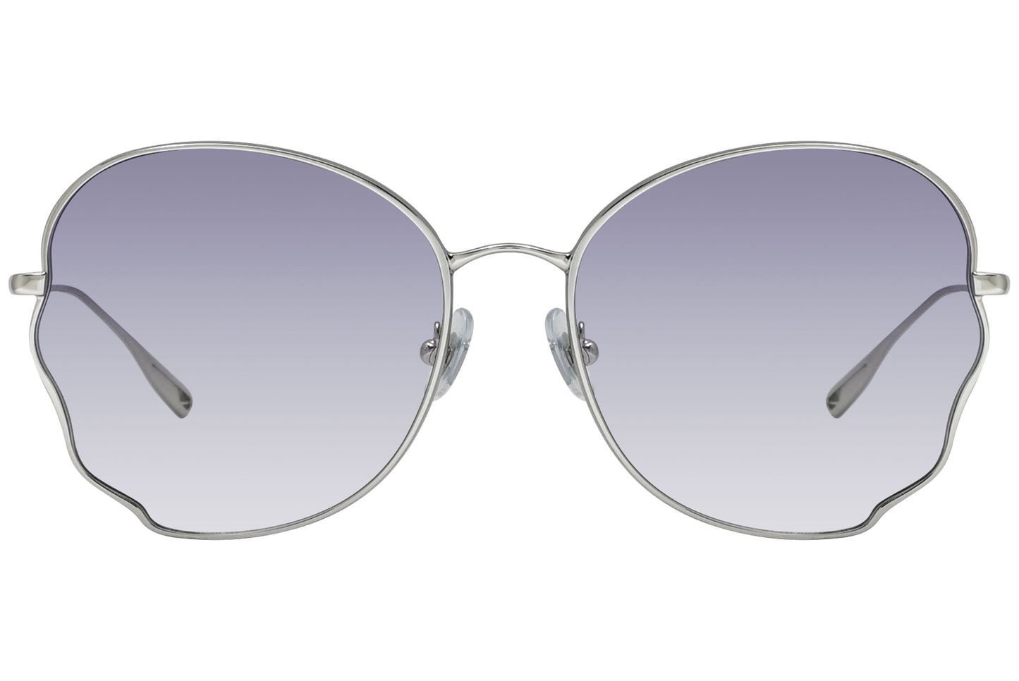 Bolon Butterfly Silver Sunglasses Model: BL7105-A90 Front View