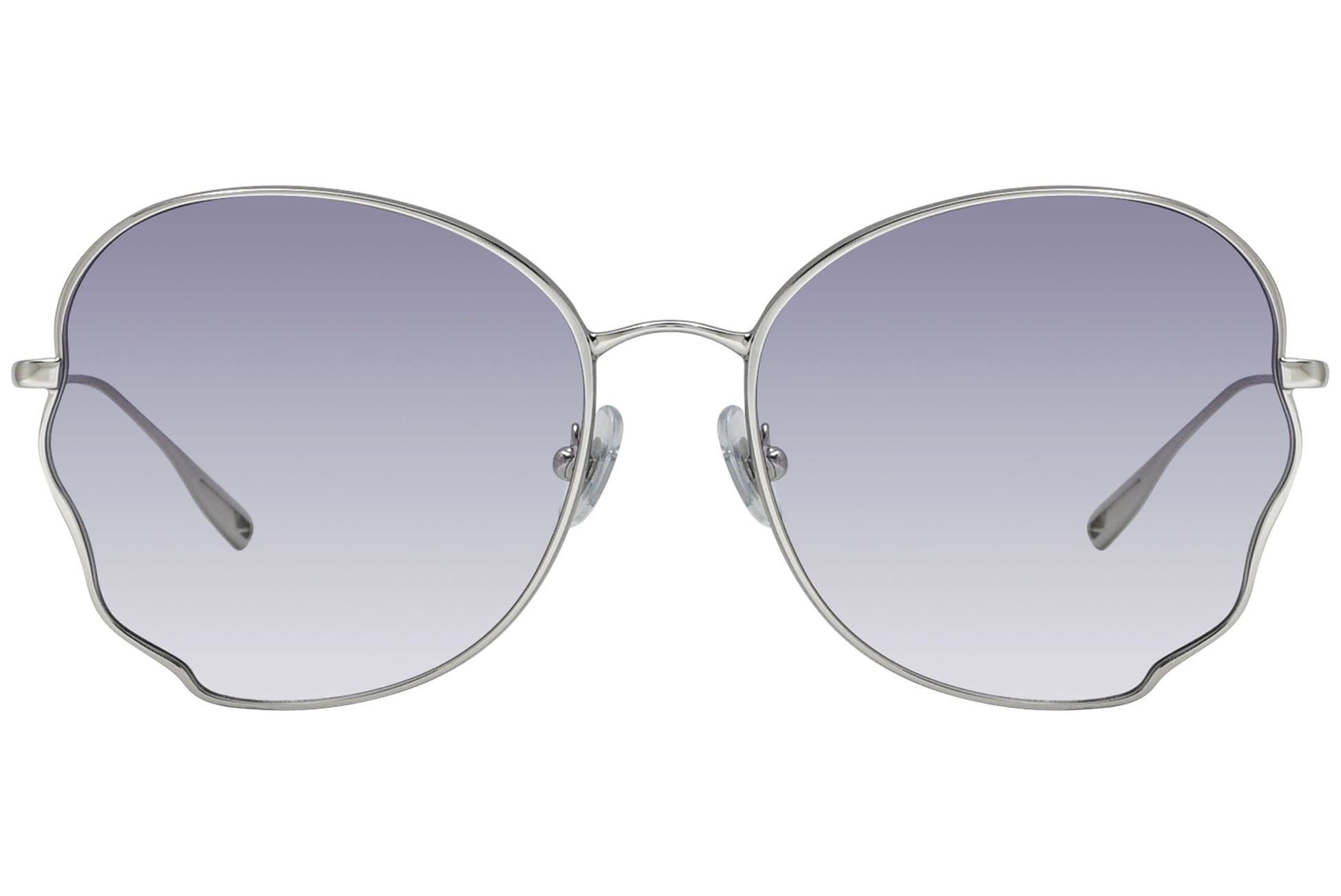 Bolon Butterfly Silver Sunglasses Model: BL7105-A90 Front View