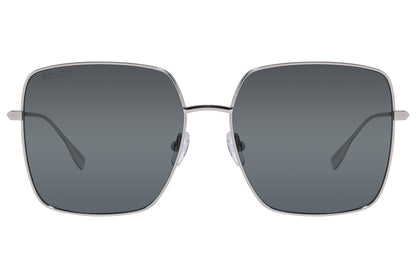 Bolon Gray Color Square Sunglasses Viewed From Front Angle.