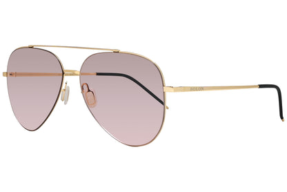 Bolon Aviator Pink Sunglasses Model: BL8010-A63 Side View