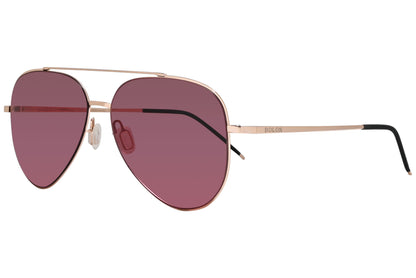 Bolon Aviator Red Sunglasses Model: BL8010-A65 Side View