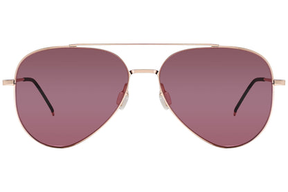 Bolon Aviator Red Sunglasses Model: BL8010-A65 Front View