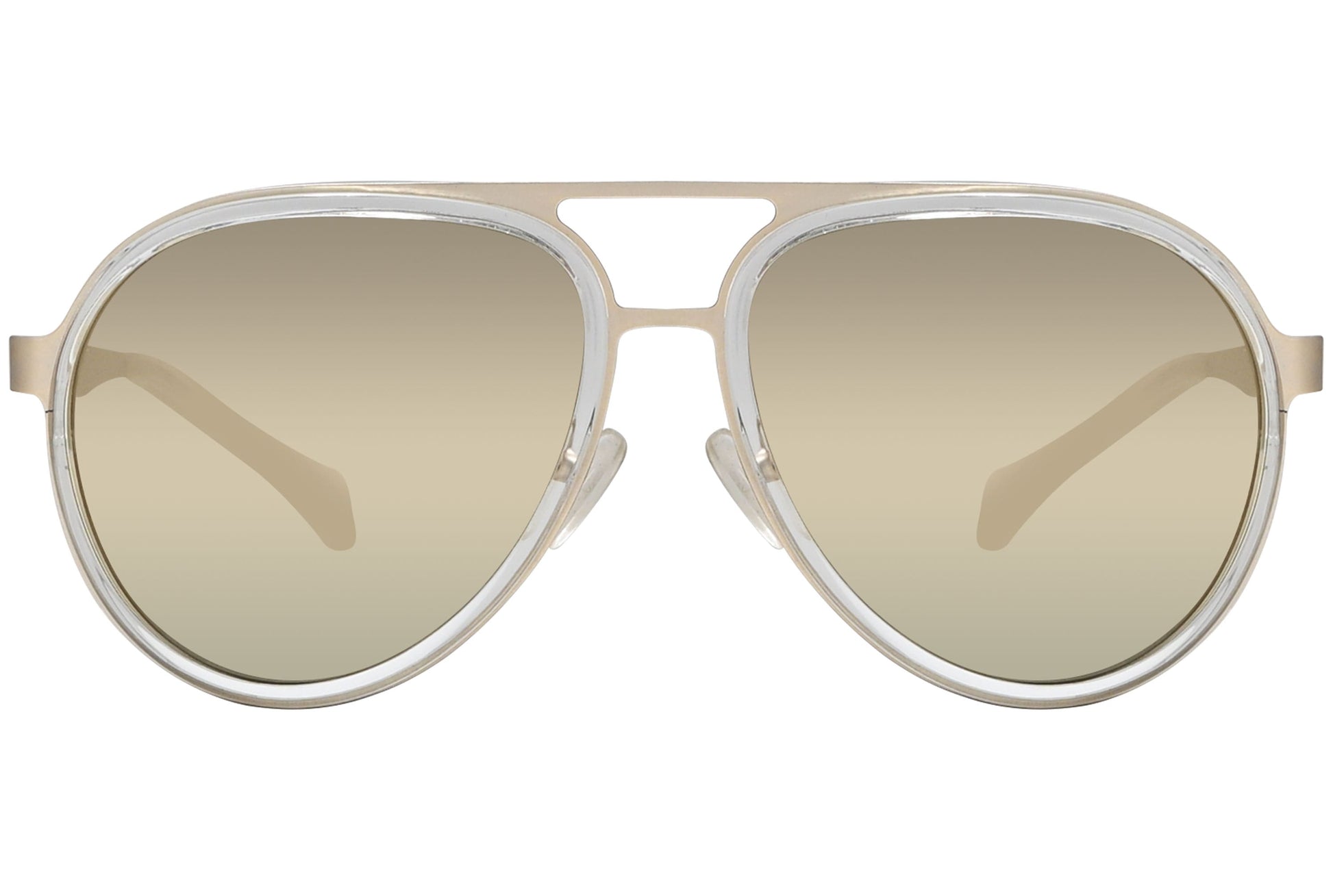 Calvin Klein Jeans Aviator Beige Sunglasses Model: CKJ135S-971 Front View