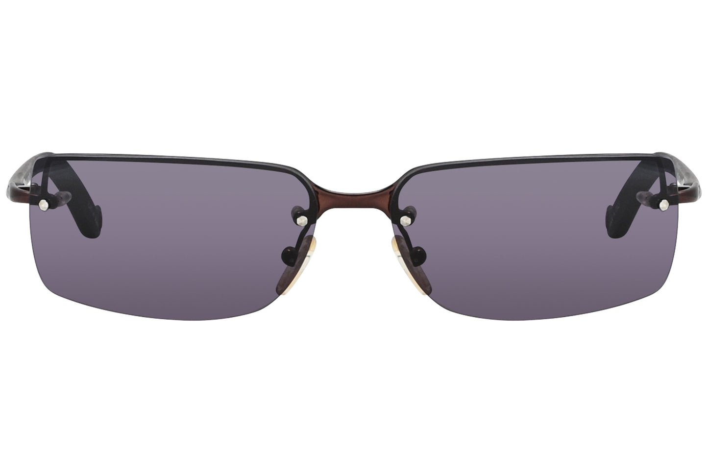 Calvin Klein Rectangle Purple with Black Sunglasses Model: 1031-9 front View