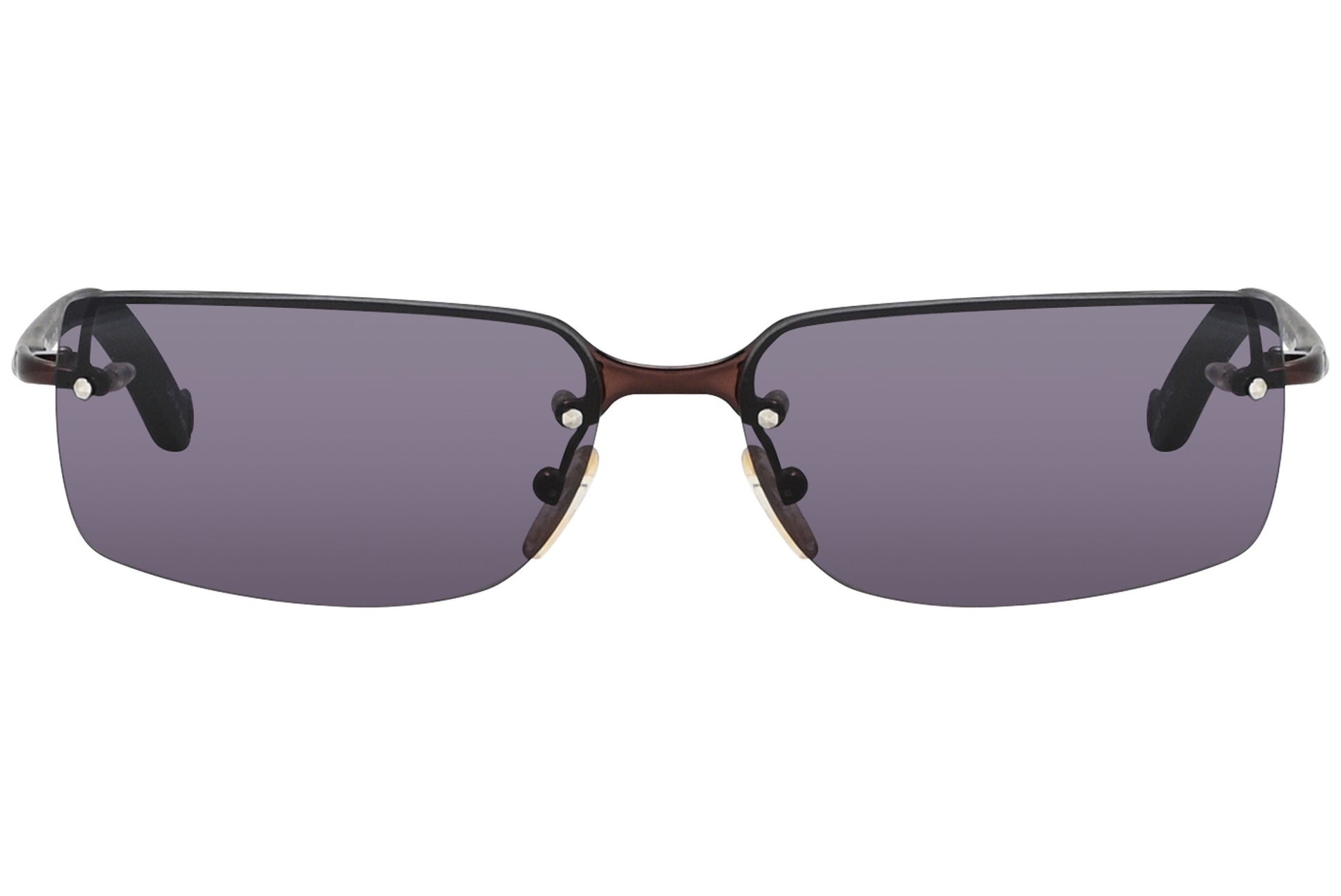 Calvin Klein Rectangle Purple with Black Sunglasses Model: 1031-9 front View