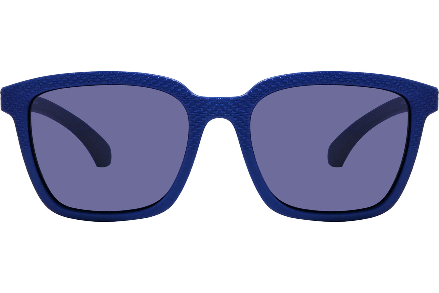 Calvin Klein Blue Color Square Sunglasses Viewed From Front Angle.