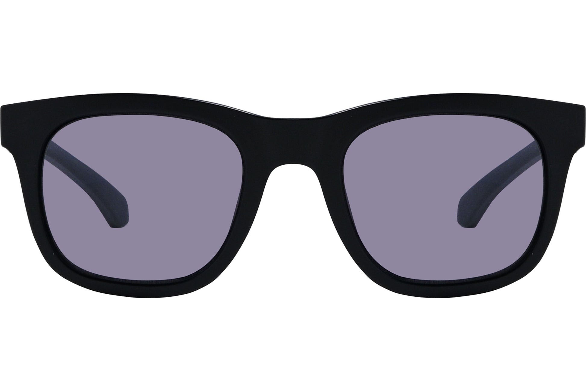 Calvin Klein Black Color Square Sunglasses Viewed From Front Angle.