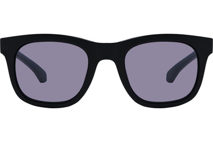 Calvin Klein Black Color Square Sunglasses Viewed From Front Angle.